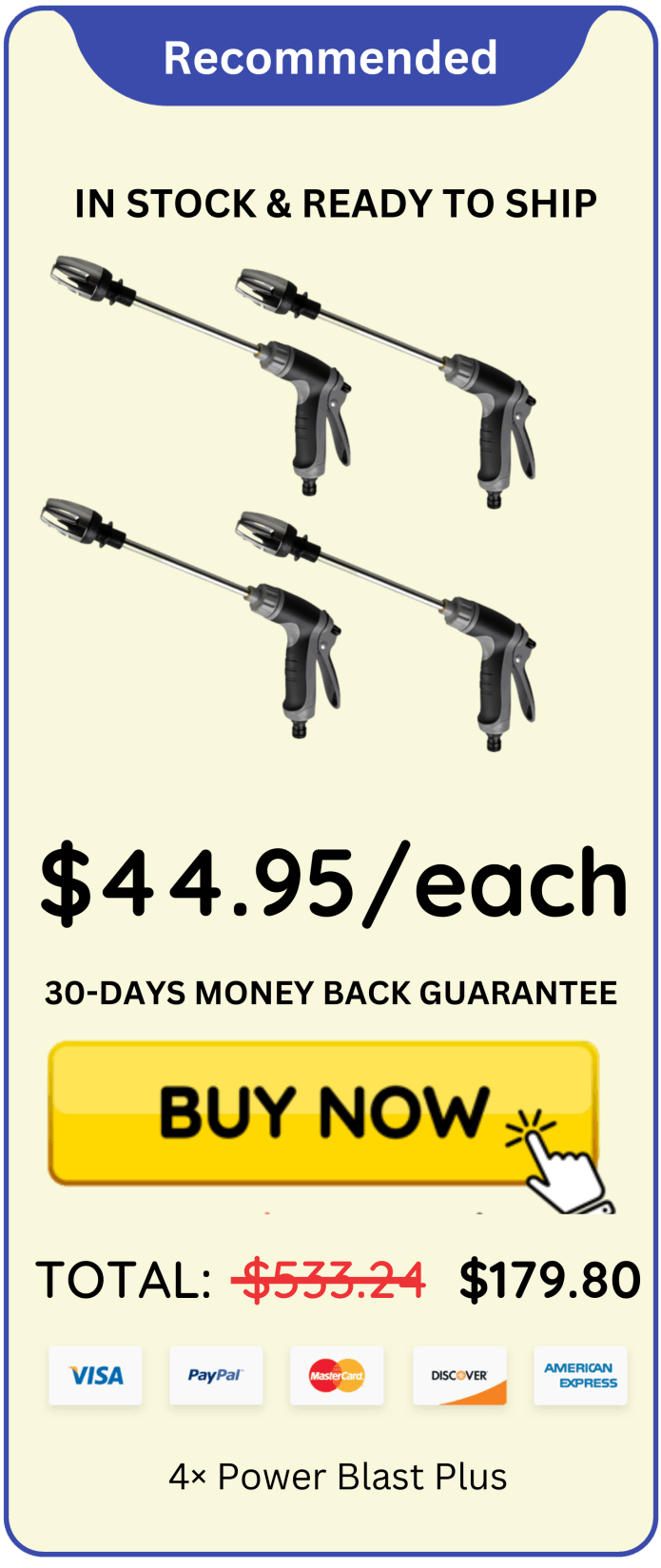 Power Blast Plus offer price 